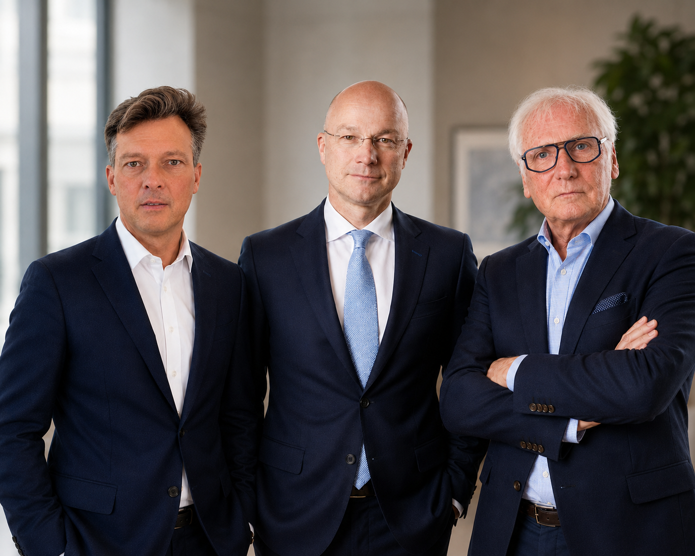 Jochen Hansen, Thomas Limberger, Peter Nussbaum 